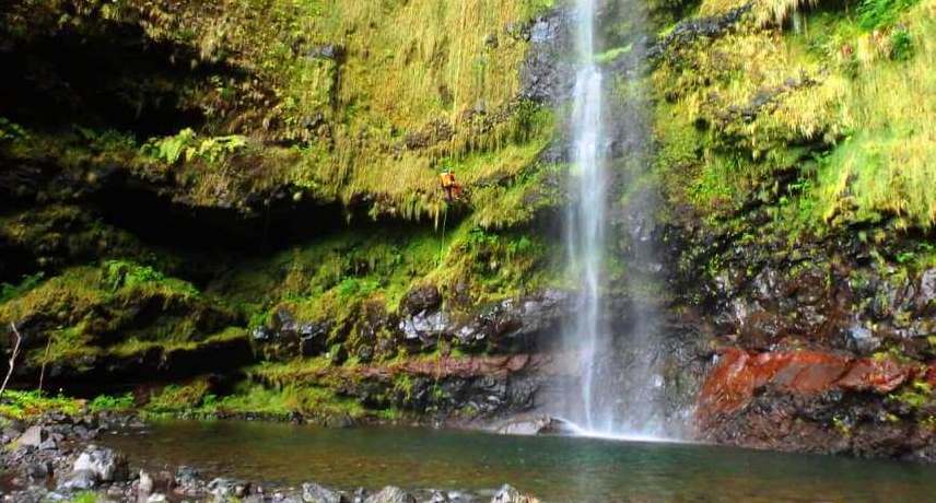 Best waterfall in Madeira- Santa Luzia Waterfall, Funchal 